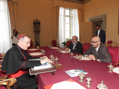 Incontro con il Cardinale Parolin